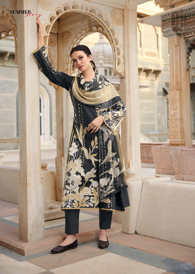 Splendor By Sadhana Khatli Work Printed Cotton Salwar Suits Wholesalers In Delhi